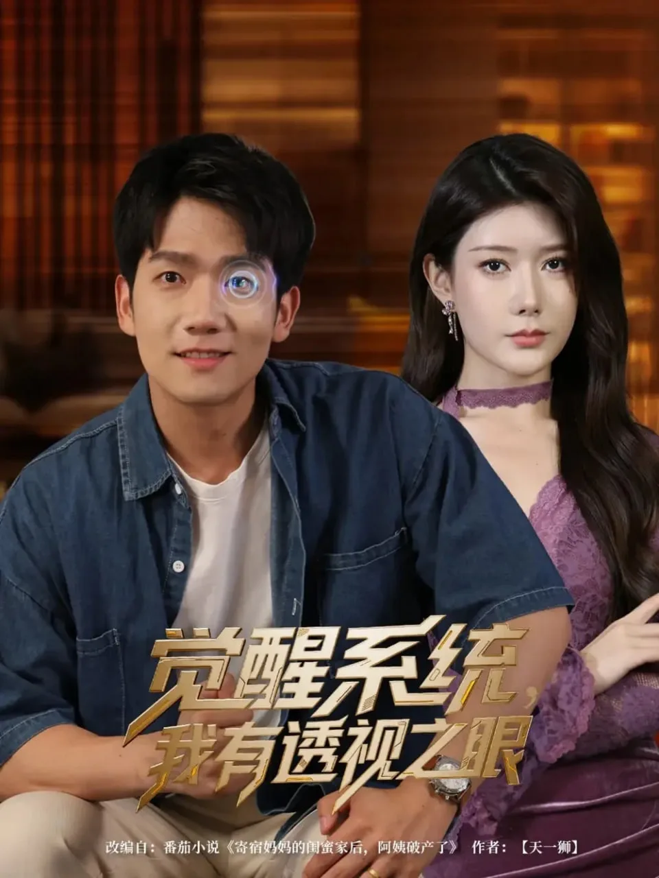 觉醒系统，我有透视之眼海报