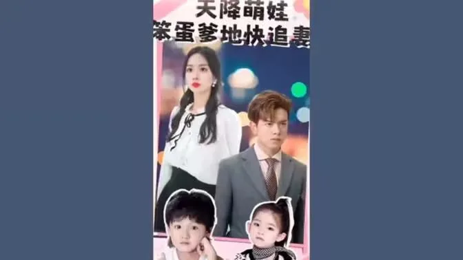 天降萌娃：笨蛋爹地快追妻！海报