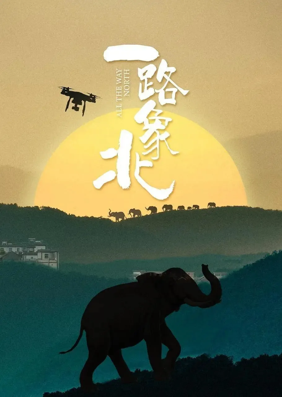 一路象北海报