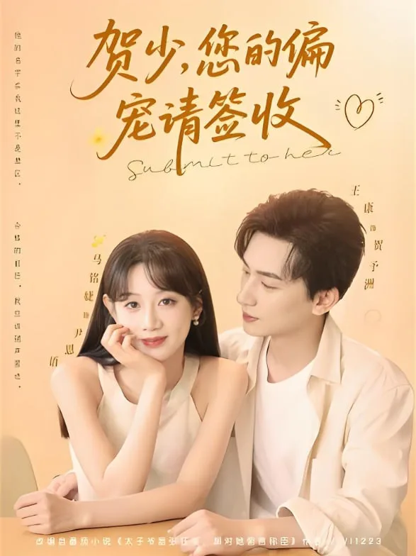 贺少您的偏宠请签收海报